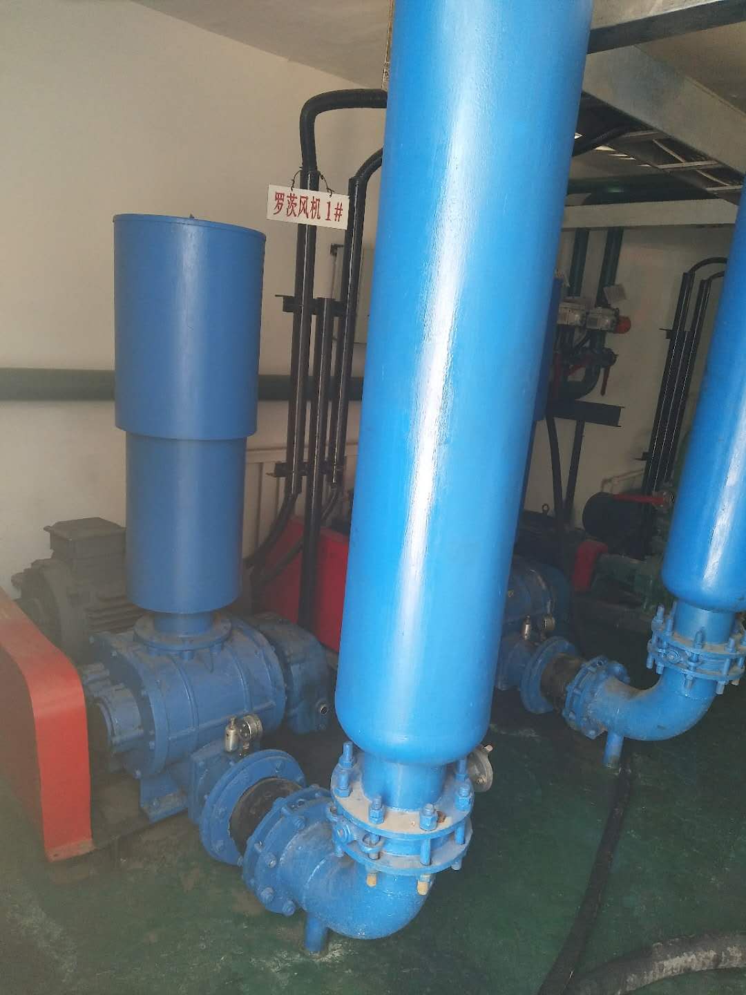 電廠脫硫氧化風(fēng)機(jī)使用現(xiàn)場(chǎng)